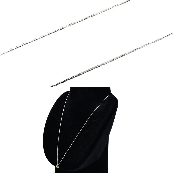 Vendome Aoyama ヴァンドーム青山 Pt950/K18YG/K18WG エメラルド ネックレス エメラルド 3.0g ～45cm フリーチェーン レディース【中古】
