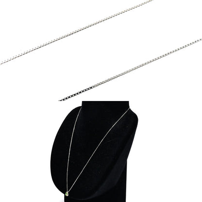 Vendome Aoyama ヴァンドーム青山 Pt950/K18YG/K18WG エメラルド ネックレス エメラルド 3.0g ～45cm フリーチェーン レディース【中古】