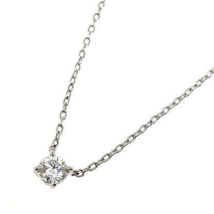 ROYAL ASSCHER ロイヤル・アッシャー Pt950プラチナ ネックレス ダイヤモンド0.25ct 3.0g ~46cm フリーチェーン レディース【中古】【美品】