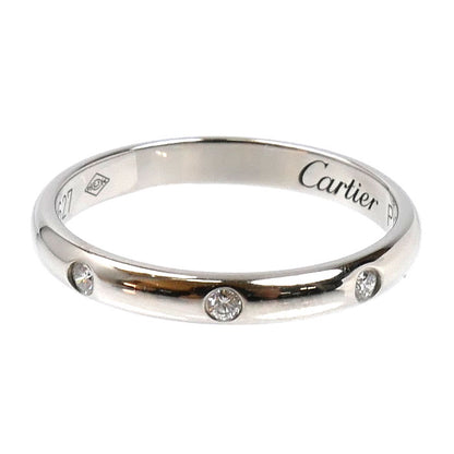 CARTIER カルティエ Pt950プラチナ 1895 ウェディング 3Pダイヤ リング・指輪 B4058349 ダイヤモンド 9号 49 2.7g レディース【中古】【美品】