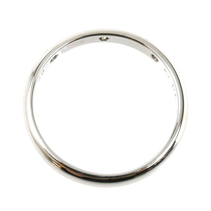 CARTIER カルティエ Pt950プラチナ 1895 ウェディング 3Pダイヤ リング・指輪 B4058349 ダイヤモンド 9号 49 2.7g レディース【中古】【美品】