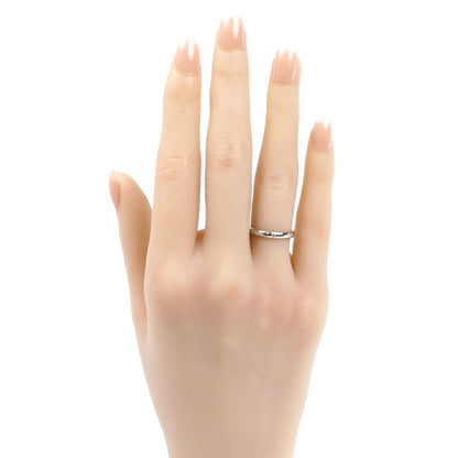CARTIER カルティエ Pt950プラチナ 1895 ウェディング 3Pダイヤ リング・指輪 B4058349 ダイヤモンド 9号 49 2.7g レディース【中古】【美品】