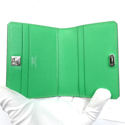 HERMES エルメス メドール カードケース ヴェールコミック H084730 レディース【中古】【極美品】