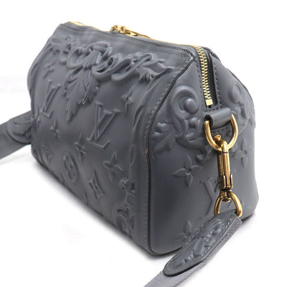 LOUIS VUITTON ルイ・ヴィトン シティ キーポル ショルダーバッグ ダークシャドウ グレー M21835 IC レディース【中古】【美品】