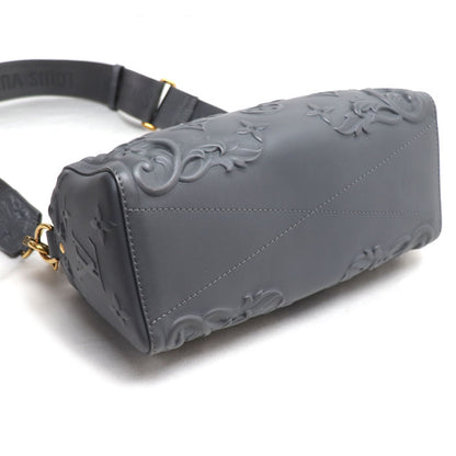 LOUIS VUITTON ルイ・ヴィトン シティ キーポル ショルダーバッグ ダークシャドウ グレー M21835 IC レディース【中古】【美品】