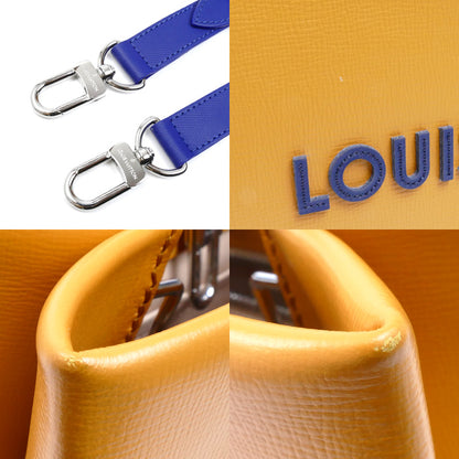 LOUIS VUITTON ルイ・ヴィトン ショッパー トート MINI 2Wayショルダーバッグ オレンジ ブルー M15237 IC レディース【中古】
