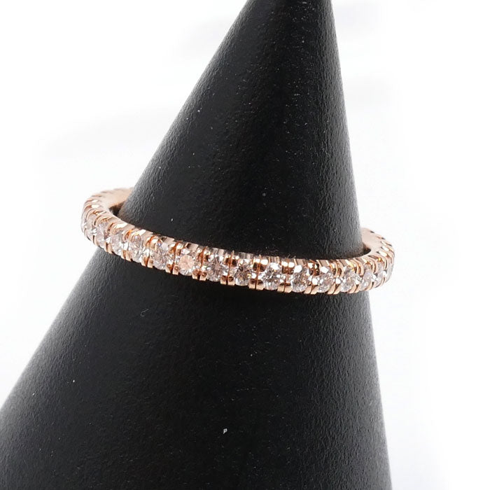 CARTIER カルティエ K18PG ピンクゴールド エタンセル フルエタニティ ダイヤ リング・指輪 B4086549 ダイヤモンド 9号 49 1.6g レディース【中古】【美品】