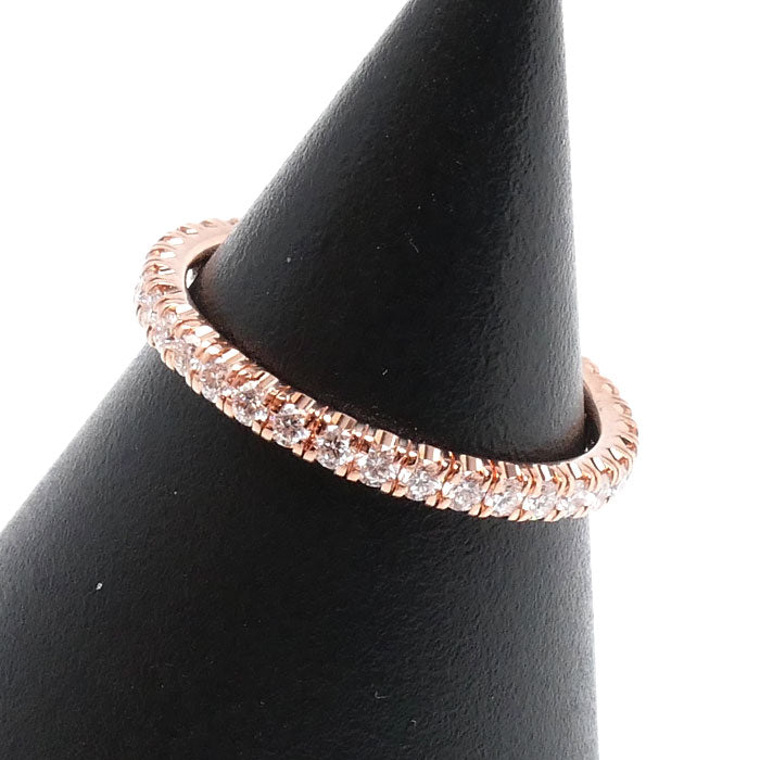 CARTIER カルティエ K18PG ピンクゴールド エタンセル フルエタニティ ダイヤ リング・指輪 B4086549 ダイヤモンド 9号 49 1.6g レディース【中古】【美品】