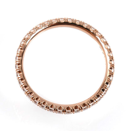CARTIER カルティエ K18PG ピンクゴールド エタンセル フルエタニティ ダイヤ リング・指輪 B4086549 ダイヤモンド 9号 49 1.6g レディース【中古】【美品】