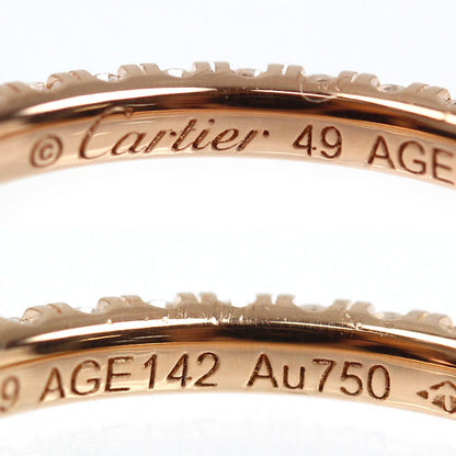 CARTIER カルティエ K18PG ピンクゴールド エタンセル フルエタニティ ダイヤ リング・指輪 B4086549 ダイヤモンド 9号 49 1.6g レディース【中古】【美品】