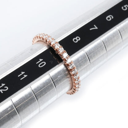 CARTIER カルティエ K18PG ピンクゴールド エタンセル フルエタニティ ダイヤ リング・指輪 B4086549 ダイヤモンド 9号 49 1.6g レディース【中古】【美品】