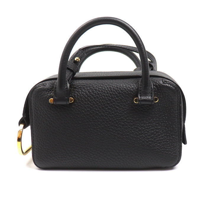 DELVAUX デルヴォー クールボックス ナノ 2Wayショルダーバッグ ブラック AA0567AQY099ZDO レディース【中古】【美品】