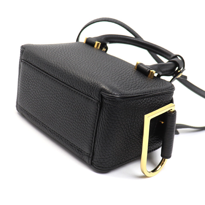 DELVAUX デルヴォー クールボックス ナノ 2Wayショルダーバッグ ブラック AA0567AQY099ZDO レディース【中古】【美品】