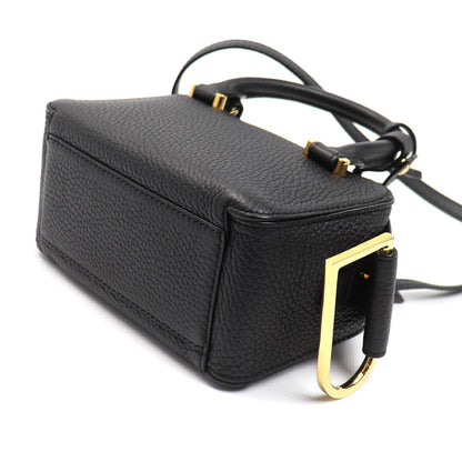 DELVAUX デルヴォー クールボックス ナノ 2Wayショルダーバッグ ブラック AA0567AQY099ZDO レディース【中古】【美品】