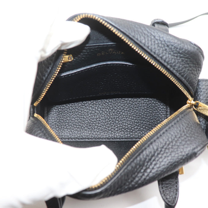 DELVAUX デルヴォー クールボックス ナノ 2Wayショルダーバッグ ブラック AA0567AQY099ZDO レディース【中古】【美品】