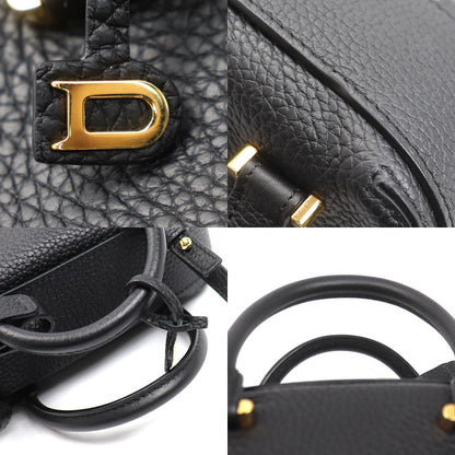 DELVAUX デルヴォー クールボックス ナノ 2Wayショルダーバッグ ブラック AA0567AQY099ZDO レディース【中古】【美品】