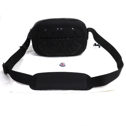 MONCLER モンクレール カット クロスボディ ショルダーバッグ ブラック 5L00002 M3267 メンズ【中古】【美品】