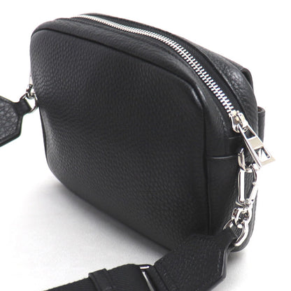 LOEWE ロエベ ペブル メッセンジャーバッグ スモール ショルダーバッグ ブラック BANBPCBX01 メンズ【中古】【美品】