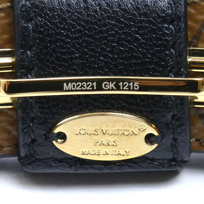 LOUIS VUITTON ルイ・ヴィトン モノグラム/モノグラムリバース マイ LV ボウ バレッタ M02321 GK1215 レディース【中古】【極美品】