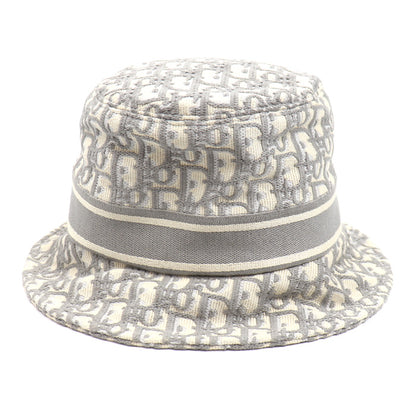 Dior ディオール トロッター オブリーク バケットハット ハット アイボリー/グレー 11DOB923I132 ユニセックス【中古】【美品】