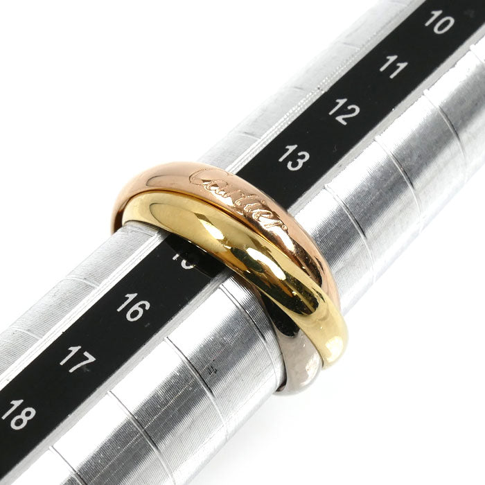 CARTIER カルティエ K18YG/PG/WG トリニティ リング・指輪 B4234200 14号 54 7.5g レディース【中古】【美品】