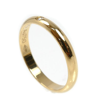 CARTIER カルティエ K18YG イエローゴールド 1895 ウェディング 1Pダイヤ リング・指輪 B4057649 ダイヤモンド 9号 49 2.1g レディース【中古】【美品】