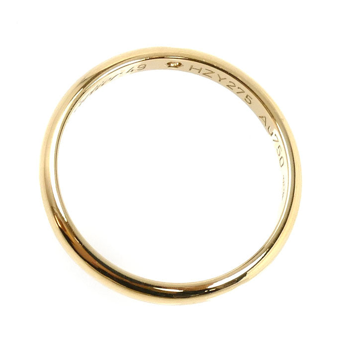 CARTIER カルティエ K18YG イエローゴールド 1895 ウェディング 1Pダイヤ リング・指輪 B4057649 ダイヤモンド 9号 49 2.1g レディース【中古】【美品】