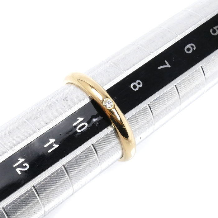 CARTIER カルティエ K18YG イエローゴールド 1895 ウェディング 1Pダイヤ リング・指輪 B4057649 ダイヤモンド 9号 49 2.1g レディース【中古】【美品】