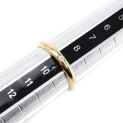 CARTIER カルティエ K18YG イエローゴールド 1895 ウェディング 1Pダイヤ リング・指輪 B4057649 ダイヤモンド 9号 49 2.1g レディース【中古】【美品】