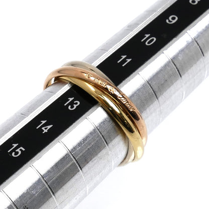 CARTIER カルティエ K18YG/PG/WG トリニティ XS les must de Cartier リング・指輪 12号 52 3.5g レディース【中古】【美品】