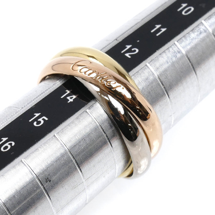 CARTIER カルティエ K18YG/PG/WG トリニティ リング・指輪 13号 53 7.2g レディース【中古】