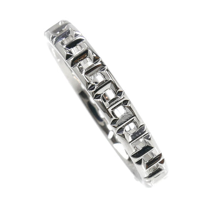 TIFFANY&Co. ティファニー K18WG ホワイトゴールド Tトゥルーナロー リング・指輪 62508027 21号 3.6g メンズ【中古】【美品】