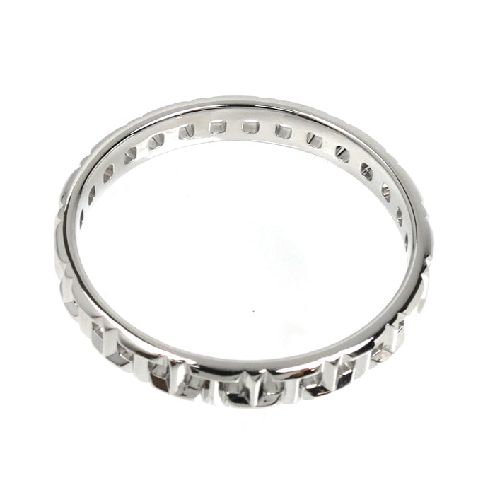 TIFFANY&Co. ティファニー K18WG ホワイトゴールド Tトゥルーナロー リング・指輪 62508027 21号 3.6g メンズ【中古】【美品】