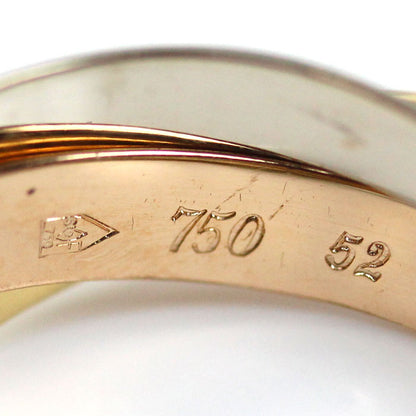 CARTIER カルティエ K18YG/PG/WG トリニティ les must de cartier リング・指輪 12号 52 7.7g レディース【中古】【美品】