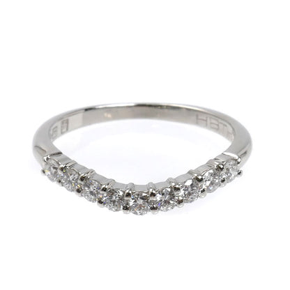 ROYAL ASSCHER ロイヤル・アッシャー Pt900プラチナ ダイヤ リング・指輪 ダイヤモンド0.27ct 9号 2.2g レディース【中古】【美品】