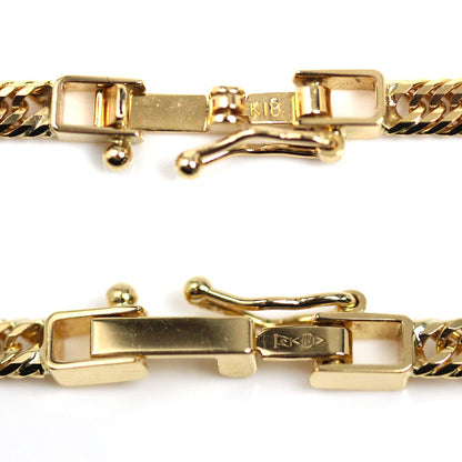 K18YG イエローゴールド 喜平 ネックレス 喜平12面トリプルカット 10.4g 40cm レディース【中古】