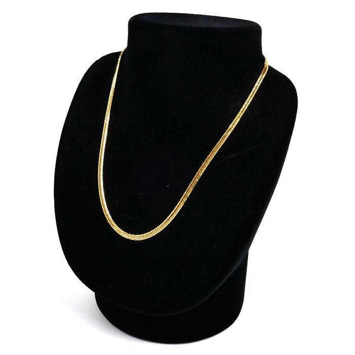 K18YG イエローゴールド 喜平 ネックレス 喜平12面トリプルカット 10.4g 40cm レディース【中古】