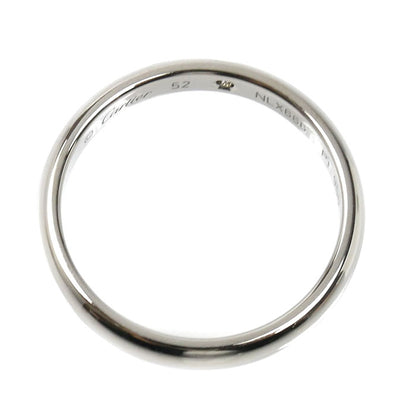 CARTIER カルティエ Pt950プラチナ Cドゥ カルティエ ウェディング 1Pダイヤ リング・指輪 B4232252 ダイヤモンド 12号 52 4.3g レディース【中古】【美品】