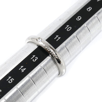 CARTIER カルティエ Pt950プラチナ Cドゥ カルティエ ウェディング 1Pダイヤ リング・指輪 B4232252 ダイヤモンド 12号 52 4.3g レディース【中古】【美品】