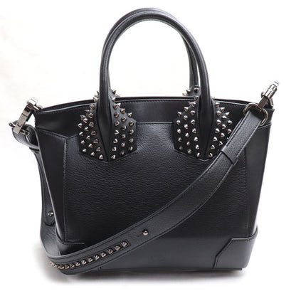 Christian Louboutin クリスチャンルブタン エロイーズ スモール スタッズ 2Wayショルダーバッグ ブラック 1165154 レディース【中古】