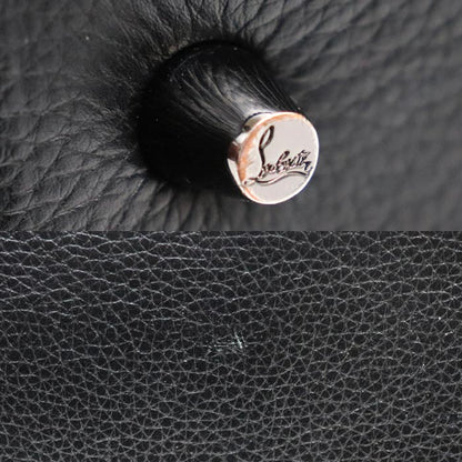 Christian Louboutin クリスチャンルブタン エロイーズ スモール スタッズ 2Wayショルダーバッグ ブラック 1165154 レディース【中古】