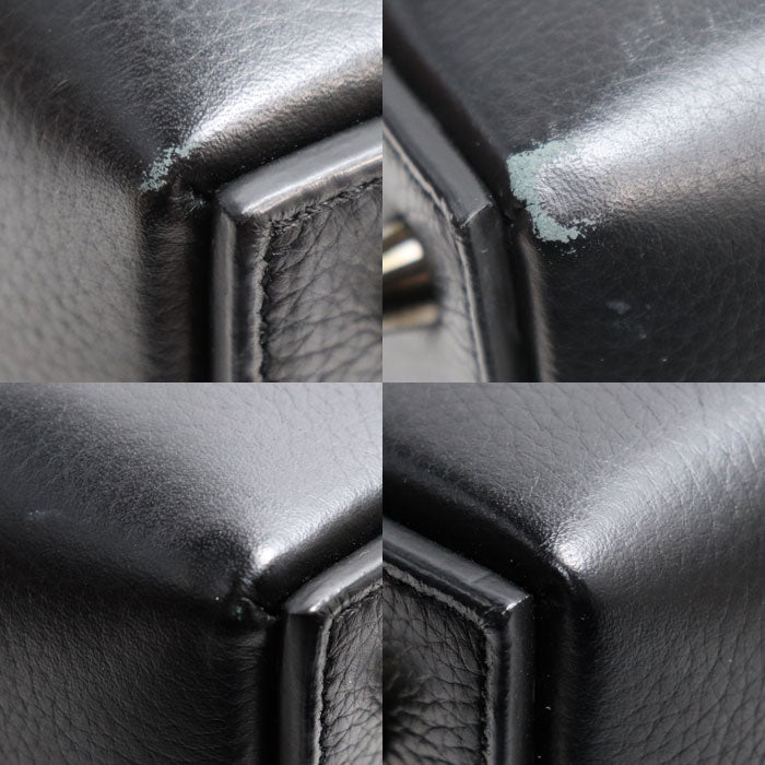 Christian Louboutin クリスチャンルブタン エロイーズ スモール スタッズ 2Wayショルダーバッグ ブラック 1165154 レディース【中古】