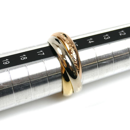 CARTIER カルティエ K18YG/PG/WG トリニティ les must de cartier リング・指輪 16号 56 9.0g レディース【中古】【美品】