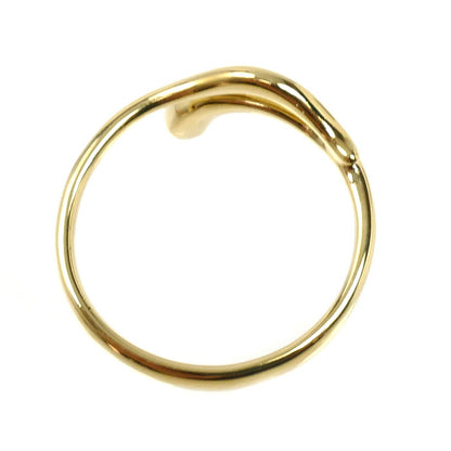TIFFANY&Co. ティファニー K18YG イエローゴールド ティアドロップ フリーフォーム リング・指輪 12号 2.7g レディース【中古】【美品】