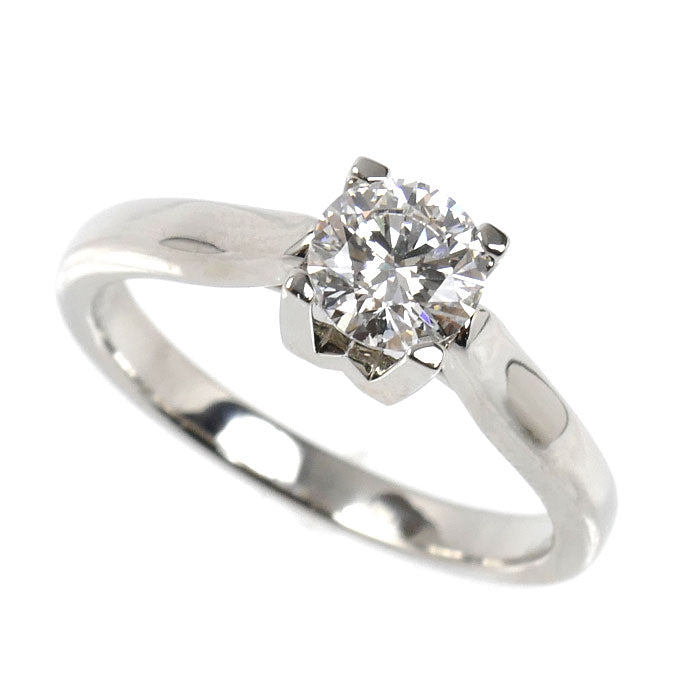 HARRY WINSTON ハリーウィンストン Pt950プラチナ リング・指輪 ダイヤモンド0.50ct 9号 4.4g レディース【中古】【美品】