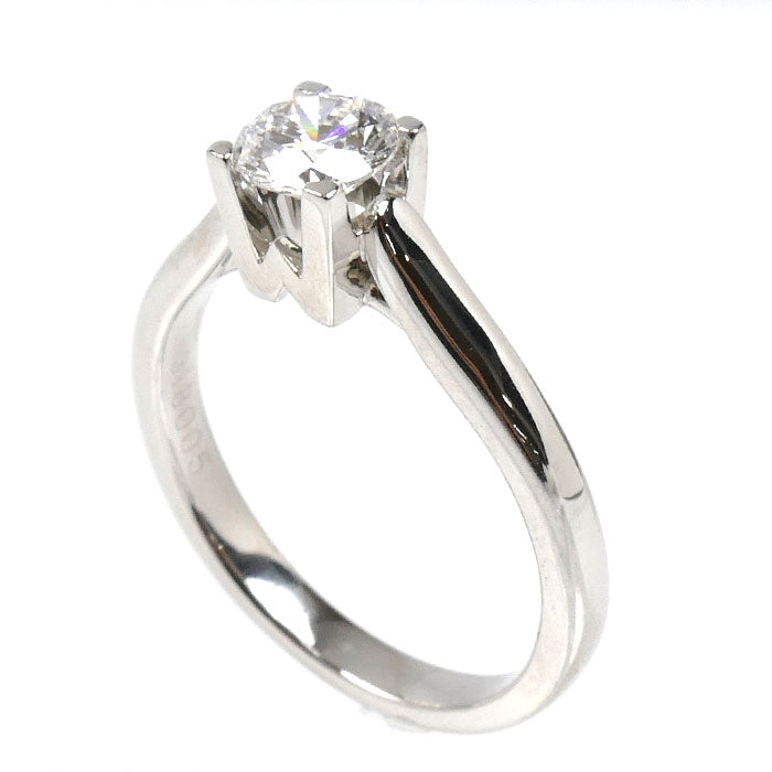 HARRY WINSTON ハリーウィンストン Pt950プラチナ リング・指輪 ダイヤモンド0.50ct 9号 4.4g レディース【中古】【美品】