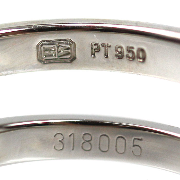 HARRY WINSTON ハリーウィンストン Pt950プラチナ リング・指輪 ダイヤモンド0.50ct 9号 4.4g レディース【中古】【美品】
