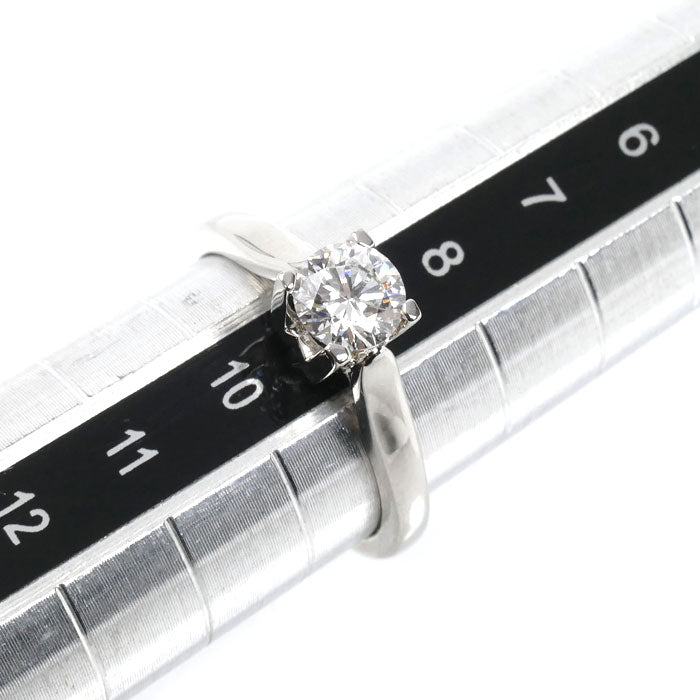 HARRY WINSTON ハリーウィンストン Pt950プラチナ リング・指輪 ダイヤモンド0.50ct 9号 4.4g レディース【中古】【美品】
