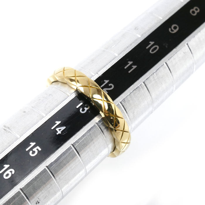 CHANEL シャネル K18YG イエローゴールド ココクラッシュ リング・指輪 J11794 12.5号 53 3.9g レディース【中古】【美品】