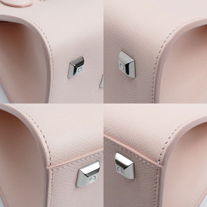 Salvatore Ferragamo サルヴァトーレフェラガモ Studio Box Bag XS 2Wayショルダーバッグ ピンク 211424 レディース【中古】【美品】